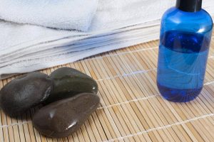 how to clean hot stones after massage